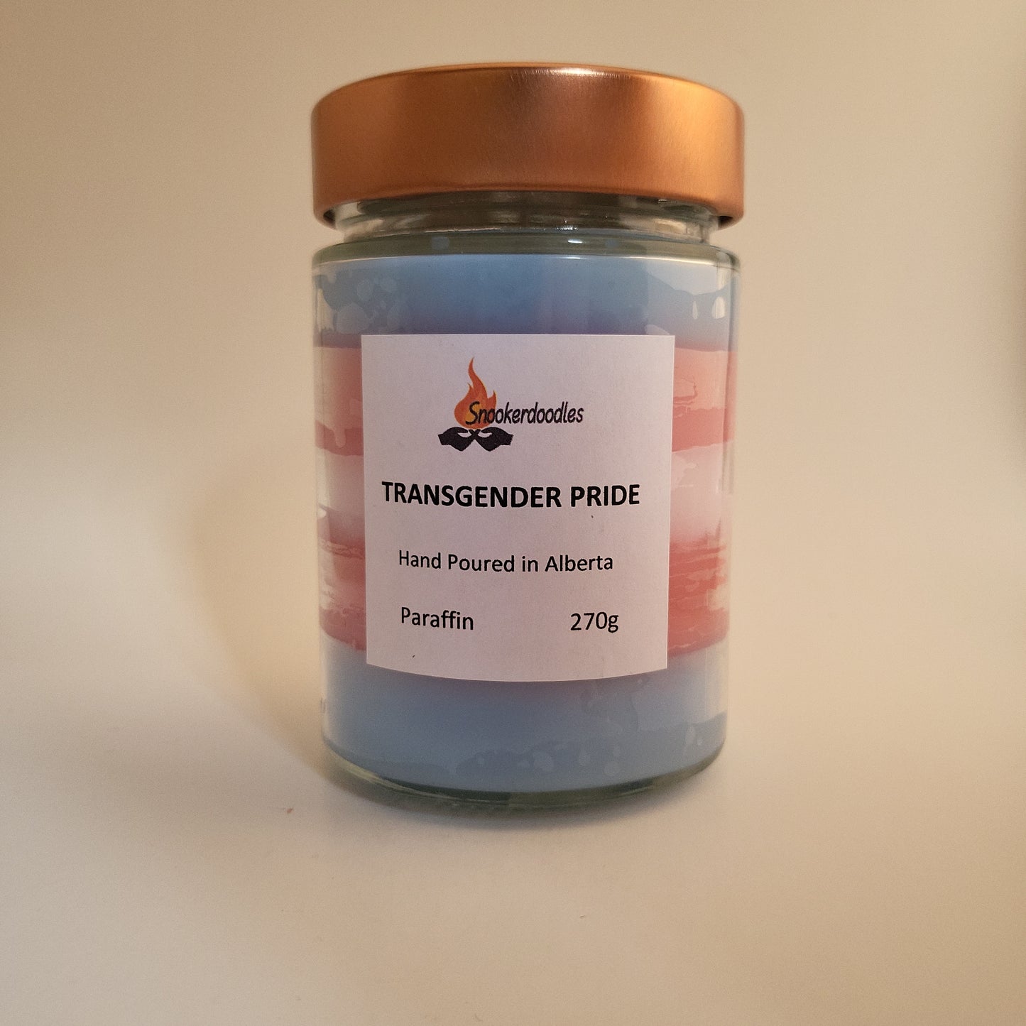 Transgender Pride Candle