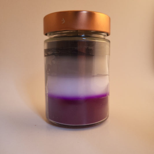 Asexual Pride Candle