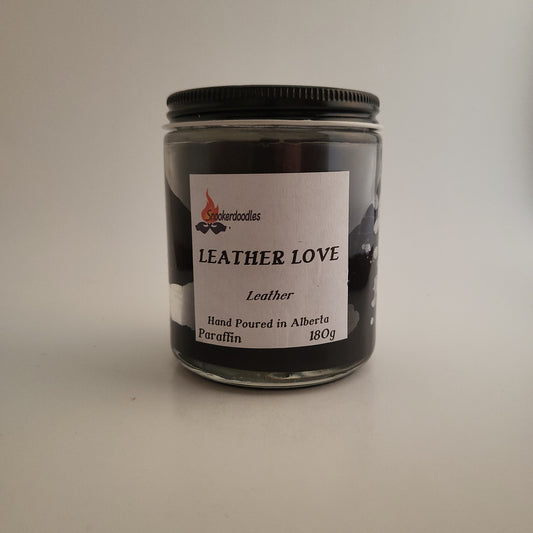 Leather Love Candle